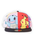 OFFICIAL NINTENDO POKEMON PIKACHU SQUIRTLE GENGAR POP ART ALL OVER PRINT SNAPBACK CAP