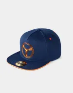 MARVEL COMICS BLACK WIDOW - TASKMASTER SYMBOL BLUE SNAPBACK CAP