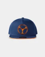 MARVEL COMICS BLACK WIDOW - TASKMASTER SYMBOL BLUE SNAPBACK CAP