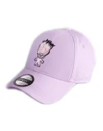 TROLLS RAINBOW TROLL EMBROIDERED PINK STRAPBACK BASEBALL CAP