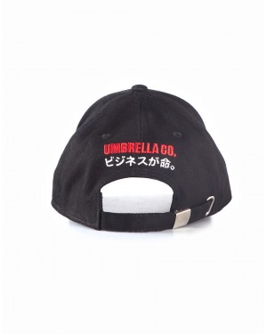 RESIDENT EVIL - UMBRELLA CORP JAPANESE BLACK STRAPBACK BASEBALL CAP