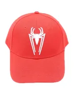 MARVEL COMICS SPIDER-MAN LOGO SYMBOL RED SNAPBACK BASEBALL CAP