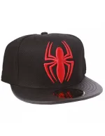 MARVEL'S THE AMAZING SPIDER-MAN SYMBOL BLACK SNAPBACK CAP