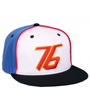 OFFICIAL OVERWATCH - SOLDIER: 76 CHARACTER STYLED BLUE SNAPBACK CAP