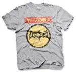 DC COMICS BATMAN DARK KNIGHT JAPANESE DISTRESSED GREY BLACK T-SHIRT