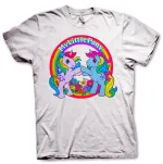 MY LITTLE PONY BEST FRIENDS NEON COLOURS PRINT WHITE T-SHIRT