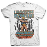 HE-MAN & THE MASTERS OF THE UNIVERSE POWER PRINT WHITE T-SHIRT