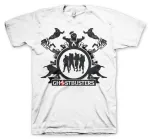 GHOSTBUSTERS GROUP DISTRESSED PRINT WHITET-SHIRT