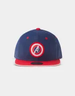 MARVEL COMICS AVENGERS GAME SHIELD 'A' DENIM STYLED SNAPBACK BASEBALL CAP