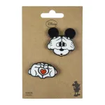 DISNEY MICKEY MOUSE IN LOVE BROUCH BADGE