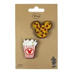 DISNEY MICKEY MOUSE CHUNK FOOD BROUCH BADGE