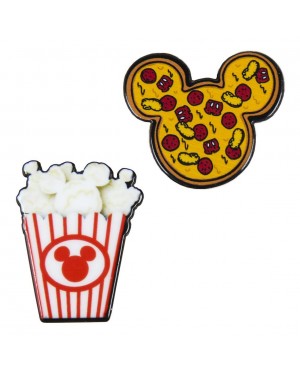 DISNEY MICKEY MOUSE CHUNK FOOD BROUCH BADGE