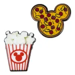 DISNEY MICKEY MOUSE CHUNK FOOD BROUCH BADGE