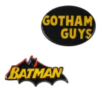 DC COMICS BATMAN GOTHAM GUYS BROOCH BADGE