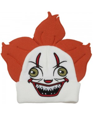 STEPHEN KINGS IT PENNYWISE THE DANCING CLOWN FACE BEANIE HAT