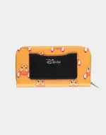 DISNEY BAMBI FACES TILED PRINT BROWN CLUTCH COIN PURSE