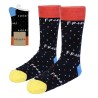 OFFICIAL FRIENDS LOGO PATTERN PAIR OF NOVELTY SOCKS