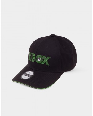 OFFICIAL XBOX TEXT LOGO BLACK STAPBACK BASEBALL CAP