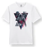 OFFICIAL ASSASSIN'S CREED LEGACY CONNOR, HAYTHAM & EDWARD KENWAY WHITE T-SHIRT