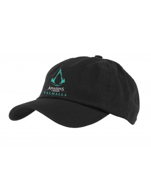 OFFICIAL ASSASSIN'S CREED VALHALLA EMBROIDERED LOGO STAPBACK BASEBALL CAP