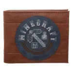 MINECRAFT ADVENTURE - EXPLORE, CREATE, SURVIVE BROWN BI-FOLD WALLET