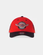 MARVEL COMICS THE FALCON AND THE WINTER SOLDIER SHIELD RED STRAPBACK BASEBALL CAP