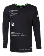 MICROSOFT XBOX READY TO PLAYLONG SLEEVE MENS BLACK T-SHIRT