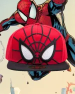 OFFICIAL MARVEL COMICS SPIDER-MAN EYES COSTUME SNAPBACK CAP