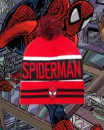 OFFICIAL MARVEL COMICS: SPIDER-MAN MASK POM BEANIE