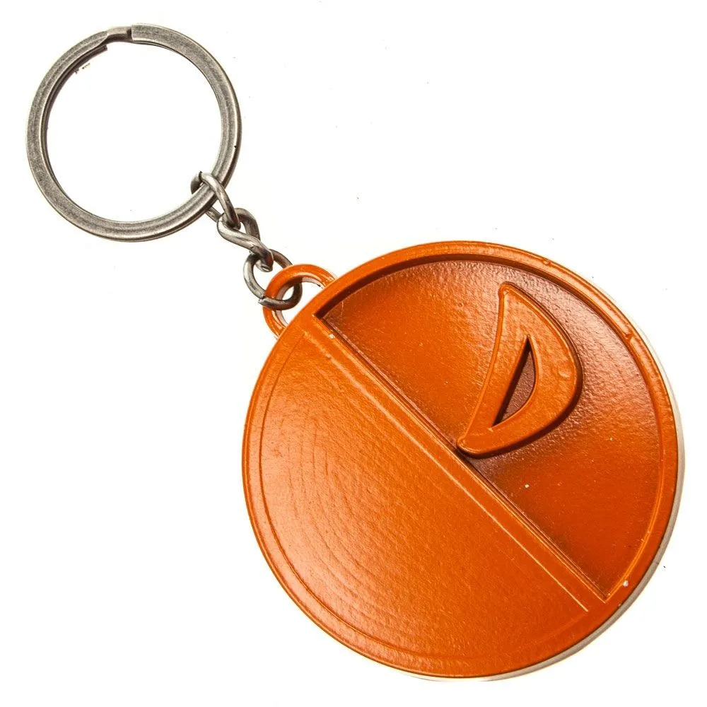 DC COMICS DEATHSTROKE THICK PAINTED METAL KEYRING