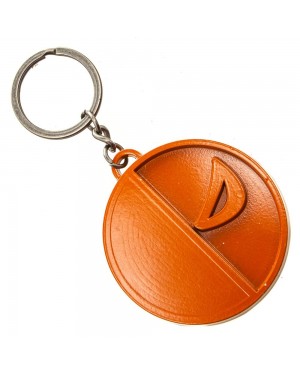 DC COMICS DEATHSTROKE THICK PAINTED METAL KEYRING