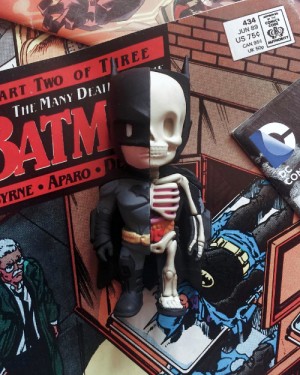 XXRAY x DC COMICS - BATMAN DISSECTED VINYL ART FIGURE (10cm)