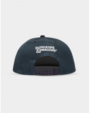 DUNGEONS & DRAGONS DRIZZT AND GUENHWYVAR GREEN SNAPBACK CAP