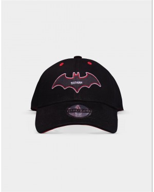 DC COMICS BATMAN DARK KNIGHT BAT SYMBOL BLACK SNAPBACK BASEBALL CAP