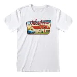 MARVEL COMICS WANDAVISION WELCOME TO WESTVIEW SIGN PRINT WHITE T-SHIRT