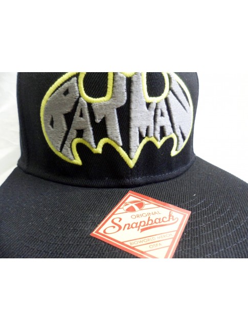STUNNING BAT 'BATMAN' SYMBOL SNAPBACK CAP