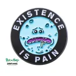 RICK AND MORTY MR MEESEEKS EXISTENCE IS PAIN SOFT ENAMEL PIN BADGE