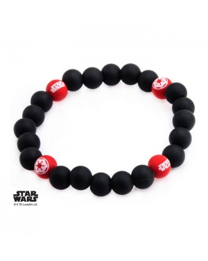 STAR WARS IMPERIAL CREST THE EMPIRE BLACK AND RED BRACELET
