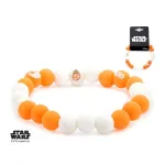 STAR WARS BB-8 ORANGE AND WHITE SILICONE BRACELET