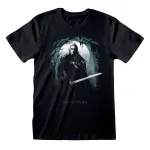 NETFLIX THE WITCHER GERALT OF RIVIA POSE PRINT BLACK T-SHIRT