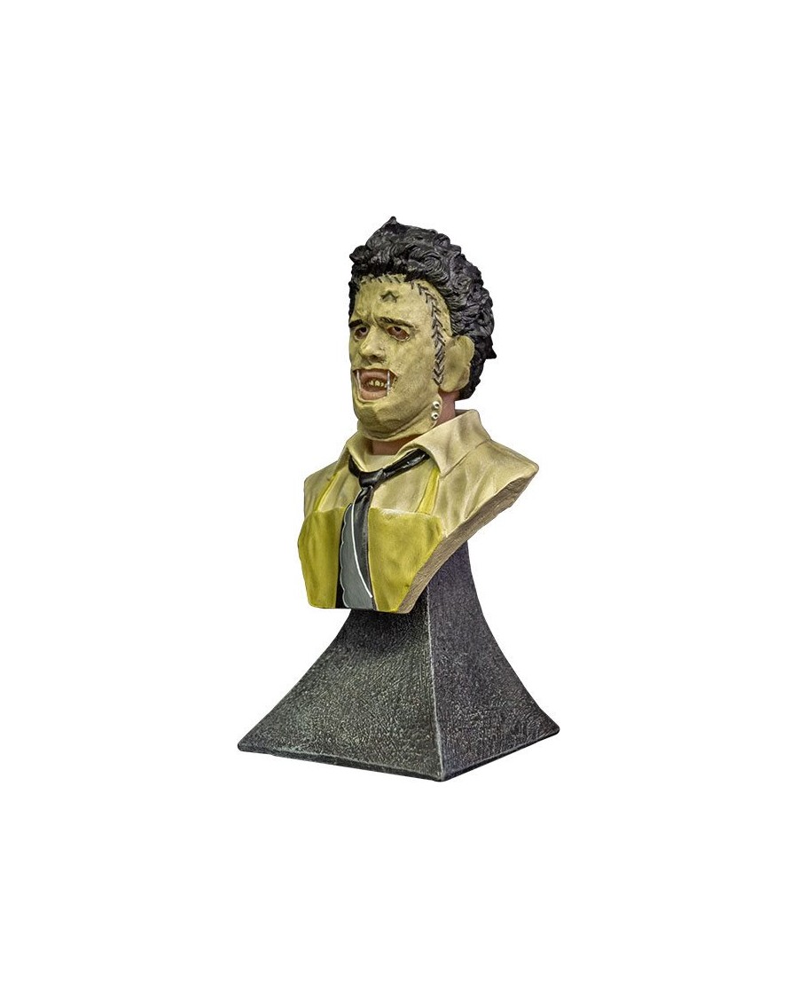 THE TEXAS CHAINSAW MASSACRE LEATHERFACE MINI BUST STATUE TRICK OR TREAT ...