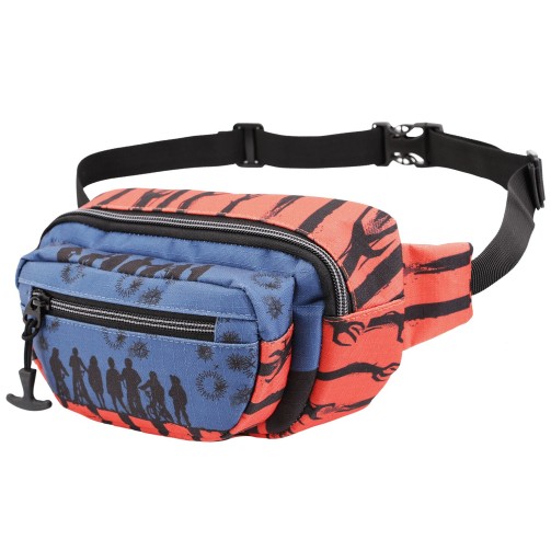 STRANGER THINGS CHARACTERS SILHOUETTE BUM BAG (FANNY PACK)