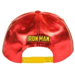 MARVEL COMICS IRON MAN MASK/ HELMET RED PU SNAPBACK CAP [KIDS]