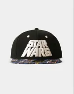 STAR WARS RETRO LOGO PRINTED VISOR SNAPBACK CAP