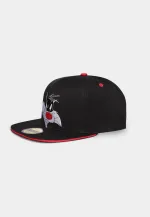 SPACE JAM A NEW LEGACY LOONEY TUNES SYLVESTER BLACK SNAPBACK CAP