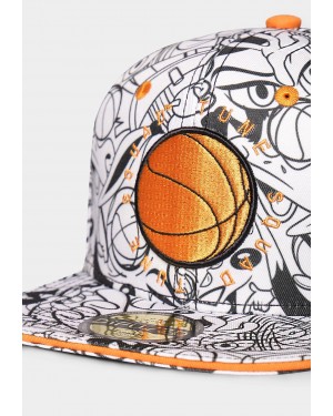 SPACE JAM A NEW LEGACY LOONEY TUNES CHARACTERS ALL OVER PRINT SNAPBACK CAP