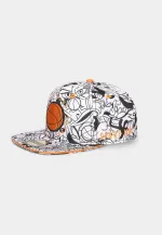 SPACE JAM A NEW LEGACY LOONEY TUNES CHARACTERS ALL OVER PRINT SNAPBACK CAP