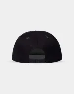 MARVEL COMICS DISNEY + LOKI HORNS LOGO BLACK SNAPBACK CAP