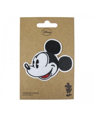DISNEY MICKEY MOUSE FACE IRON ON PATCH