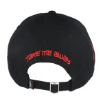 CARBON 212 TAKE ME AWAY JAPANESE FOOD BLACK BASEBALL CAP 'DAD HAT'